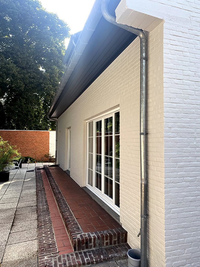 Schilder Lokeren Buitenschilderwerken gevel van villa
